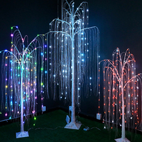 Magnifique lampe d'arbre de saule de style célébrité du Web, 1.2/1.5/1.8m, pour divers décorations de scène