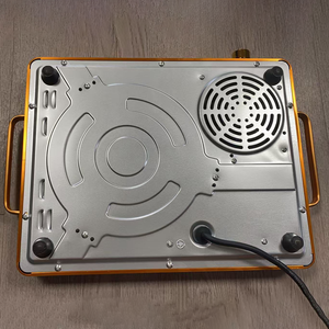 <span class=keywords><strong>Estufa</strong></span> halógena de cristal dorado con logotipo personalizado OEM y ODM barata al por mayor con sincronización de una placa para Cocina eléctrica comercial - Product Image 6