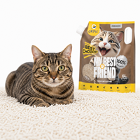 Échantillons Gratuits Litière pour Chat au Tofu 10L Sans Poussière Écologique Naturelle Biodégradable Agglomérante Importateur Grossiste