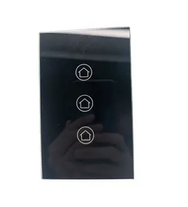 Sistema de automatización del hogar estándar de EE. UU., interruptor de atenuación Wifi, interruptor de atenuación inteligente, interruptor de luz atenuador de pantalla táctil