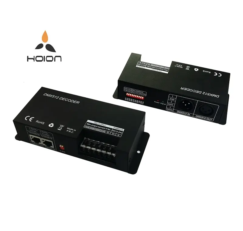 RGBW DMX Controller DMX512 LED Decoder 4CH*8A