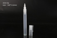 Marqueur graffiti rechargeable vide en plastique de 3 mm, en gros, en stock