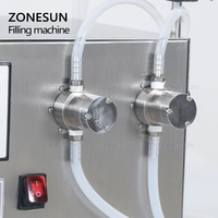 Zonnesun — pompe magnétique Double tête, appareil de remplissage de bouteilles de boisson, parfum, jus d'eau, huile essentielle, liquide numérique