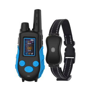 Collar de Adiestramiento para Perros con Control Remoto, Ecológico, de Plástico, Resistente al Agua IP67, Recargable, con Más de 20 Horas de Duración de la Batería, Luz LED y Sonido - Product Image 1