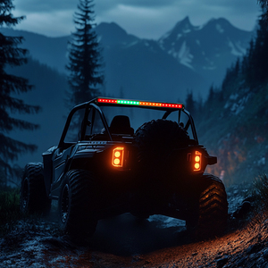 42inch đuổi theo đèn thanh dải ánh sáng phổ 4x4 off road cho ATV SUV Jeep lái xe dẫn ánh sáng nhấp nháy thanh xe RGB sửa chữa ánh sáng - Product Image 6