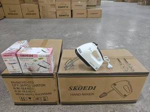 家用烘焙必备非洲220v欧规插头260w热销面团鸡蛋奶油搅拌器电动手动搅拌机 - Product Image 6