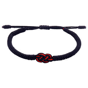 Bracelet en fil rouge tissé à la main tibétain porte-bonheur <span class=keywords><strong>pour</strong></span> la protection, l'amitié, la famille, le <span class=keywords><strong>couple</strong></span>, la Saint-Valentin, idée <span class=keywords><strong>cadeau</strong></span> de Noël - Product Image 5