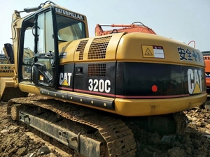 Excavatrice sur chenilles hydraulique CAT 320C d'<span class=keywords><strong>occasion</strong></span>, 21 tonnes, économe en carburant, grande pelle Caterpillar de seconde main pour l'aménagement paysager - Product Image 2
