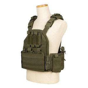 Newtech CS Trò Chơi Chiến Thuật Săn Bắn Màu Xanh Lá Cây Vải Molle Vest Cho <span class=keywords><strong>Sapi</strong></span> Trọng Lượng Đào Tạo Tấm Với Tiện Ích Túi - Product Image 4