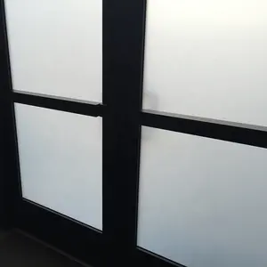 Bolha de vidro fosco para casa e escritório, livre, estática, janela, filme de privacidade