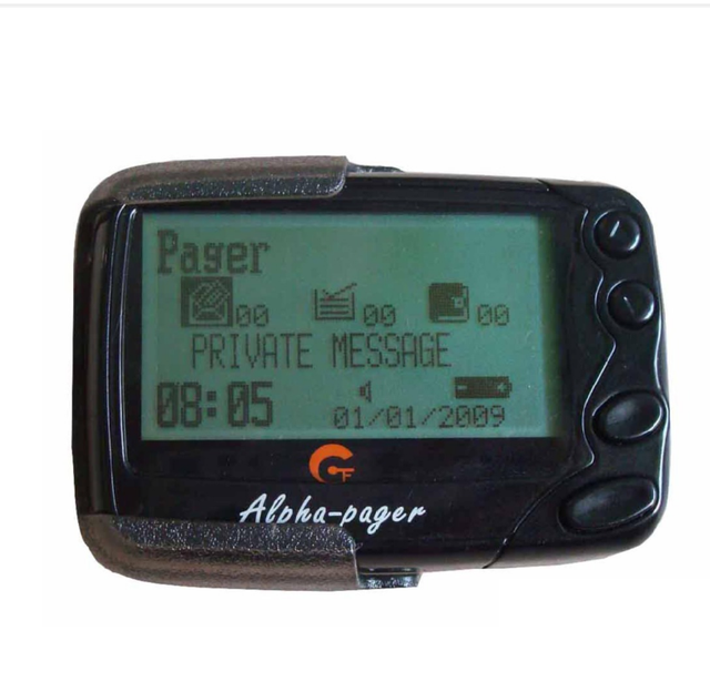 Special Pager Chinese Compatible BP Captain Standby Multi-language Pager
