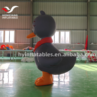 Ballon publicitaire gonflable durable en forme de personnage de dessin animé : Mère Canard