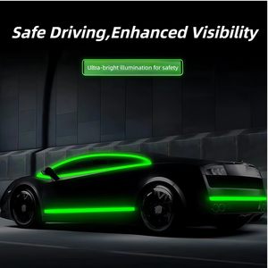 Cinta de Seguridad Luminosa en la Oscuridad, Cinta de Señalización Autoadhesiva Fotoluminiscente para Rutas de Salida de Emergencia, Escaleras, Paredes y Pisos - Product Image 4