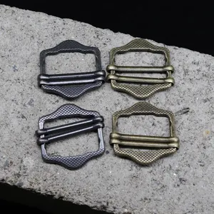 Supply Inner Diameter 2cm And 2.5cm Antique Copper Alloy Material Adjustable Buckles With Customizable Sizes And Colors