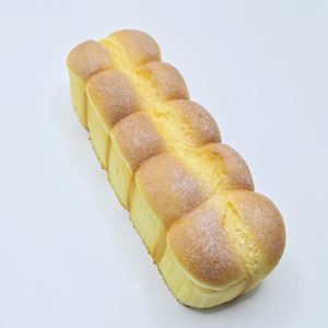 Pan de trigo integral suave de PU, modelo de comida simulada, tipo pan tostado grueso, original, para exhibición en panaderías y cafeterías, venta al por mayor - Product Image 3