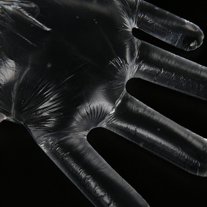Pe <b>Gloves</b> Thickened Transparent <b>Disposable</b> For Beauty Hair Care Household Food Cleaning 30 Pieces - Product Image 3