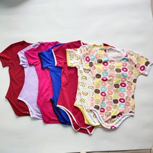 Custom Short Sleeve Women <strong>Lady</strong> Romper Adult Baby DDLG <strong>Onesie</strong> Snap Crotch Bodysuits Cotton <strong>Onesie</strong> <strong>for</strong> Women Pajamas - Product Image 4