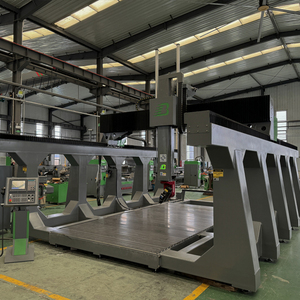 Routeur CNC 5 axes grand format avec <span class=keywords><strong>portique</strong></span> étendu pour le traitement de panneaux surdimensionnés et les applications de l'industrie maritime - Product Image 2