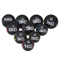 Balón Medicinal de Goma para Fitness NQ SPORTS con Logotipo Personalizado, de 1-5 kg, para Entrenamiento de Fuerza, Portátil, para Gimnasio