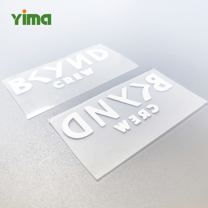Etiqueta de Silicona de Goma con Logotipo de <span class=keywords><strong>Marca</strong></span> en Relieve 3D Impresa Personalizada, Etiqueta Termoadhesiva para <span class=keywords><strong>Ropa</strong></span> con 12 Colores para Camisetas - Product Image 6