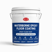 Peinture époxy auto-nivelante polyvalente pour sols, résistante aux impacts et aux charges lourdes, revêtement époxy anti-abrasion pour usage commercial