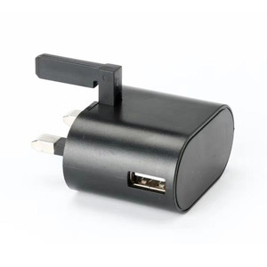Adaptateur de <span class=keywords><strong>chargeur</strong></span> mural USB à prise pliable britannique 3 broches, <span class=keywords><strong>chargeur</strong></span> de téléphone de voyage USB unique <span class=keywords><strong>5V</strong></span> <span class=keywords><strong>1A</strong></span> pour iPhone X - Product Image 5