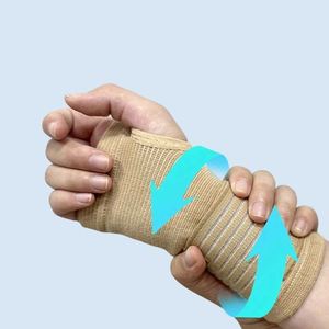 Elastic Nylon Waterproof Zipper Closure Wrist Guard <b>Support</b> <b>Arthritis</b> Sprain Carpal Protector <b>Hand</b> Brace Sports Safety - Product Image 3