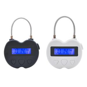 YH2172 Display USB Rechargeable Metal Multi-Purpose Safe Digital Time Release Game Delay Lock Time <strong>Timer</strong> <strong>Padlock</strong> - Product Image 2