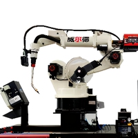 Robot de soudage sur rail multi-articulations réglable avec planification automatique du trajet pour équipement de soudage à l'arc industriel