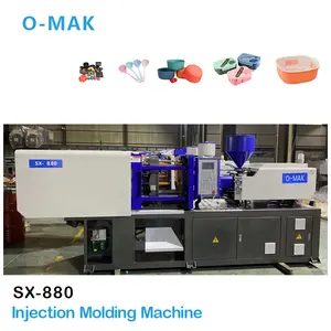 Servo Motor Drive Injection Molding Machines Plastic Machinery Equipment for Plastic and PVC Pipes Factory Supplied 880 Kn