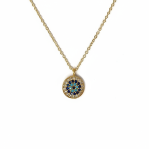 Collar colgante de moda Diseño de mal de ojo para estilo y protección - Product Image 2
