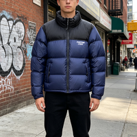 Vestes d'hiver réversibles pour couples, personnalisées OEM/ODM, nouvelle mode, imperméables, respirantes, 95% duvet, pour hommes et femmes