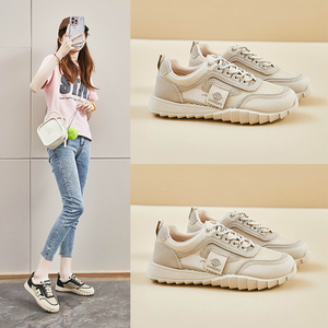 2025 New Chunky Platform Dad Sneakers Women <b>Height</b> <b>Increasing</b> Running <b>Shoes</b> Korean Style Fashion Sports <b>Shoes</b> - Product Image 6