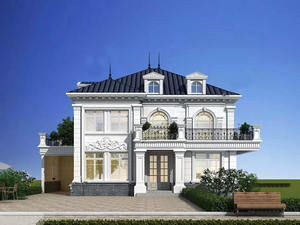 Hafif çelik yapı villa tasarımı, prefabrik lüks konut - Product Image 4