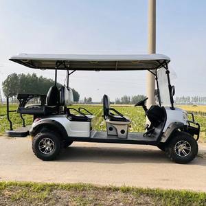 Voiture de tourisme KANDI 6P, voiturette de <span class=keywords><strong>golf</strong></span> électrique 4+2 au lithium, buggy électrique, véhicule 6 places - Product Image 1