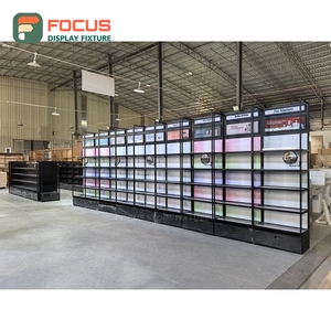 Industrial Retail Outlet Led Lighting Display Table Project Management Cosmetic Display Cabinet - Product Image 3