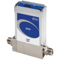 Medidor de Flujo MKS GM50A 0-300LM de Área Variable para Gas, Acero Inoxidable, Rosca Macho, EE. UU. - Product Image 2