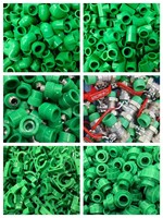 IFAN Direct usine Tuyaux et raccords PPR 20mm 25mm 32mm Raccords PPR Coude Té Raccord à emboîtement Vert