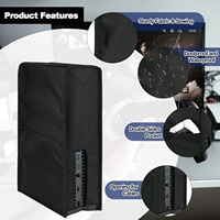 Housse anti-poussière, protection anti-rayures et imperméable pour console PS5 - Étui de protection pour console PS5 édition numérique et disque