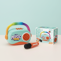 Grosir Mesin Karaoke Anak Desain Baru 2026 OEM ODM Logo Kustom Portabel Nirkabel Mesin Speaker Bernyanyi Mainan Harga Pabrik