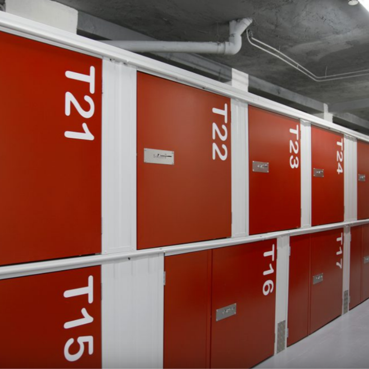 Storage Unit Partitioning Modular Free Design Steel Prefab Self Storage Unit on Sale Excellent Condition ...