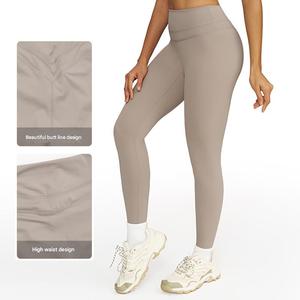 Logo personnalisé couleur unie Gym <span class=keywords><strong>Fitness</strong></span> 5 pièces ensembles femmes entraînement Pilates Yoga Sportswear costume grande taille Logo avant Position - Product Image 5