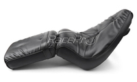 De cuero de la motocicleta 2-Frente conductor cojín trasero asiento del pasajero para Honda Shadow VLX/600/VT600 1988-1993