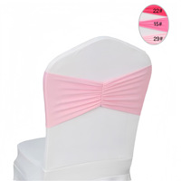 Housses de chaise modernes à volants lavables en polyester, taille personnalisée, pour mariage, banquet, événement, fête, décoration de la maison