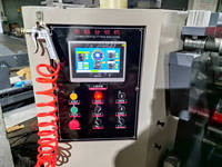 WFQ-1600A penggerak motor ganda tipe horizontal rol kertas kerajinan untuk rol mesin pemotong potong potong mesin slitter kertas kuning