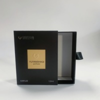 Tiroir Parfum Ruban Poignée Insert Souple Logo Personnalisé Taille Personnalisée Personnalisation Premium Boîte Parfum Haut de Gamme