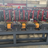 Machine de formage à froid de profilés CZ entièrement automatique à grande vitesse pour la construction de toitures et de murs en acier