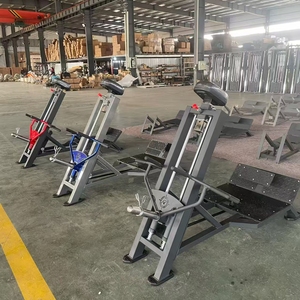 Máquina de entrenamiento de fuerza comercial con barra en T, prensa de <span class=keywords><strong>pecho</strong></span> con carga de placas y entrenador de espalda, directo de fábrica - Product Image 1