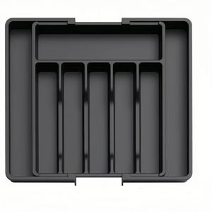 Organisateur de vaisselle extensible pour plateau à ustensiles - Product Image 1