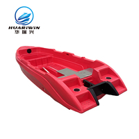 Bateau de ski en PEHD monobloc moulé de 4,9 m pour 7 passagers, idéal pour l'entraînement au surf et les locations touristiques (pour bateaux à rames)